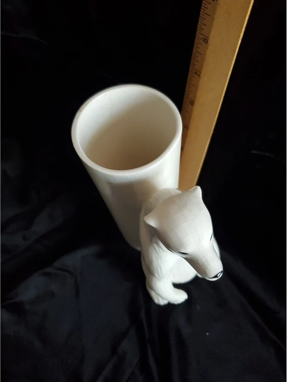 Vtg John Todd Polar Bear Vase